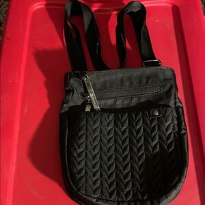 Black Quilted Crossbody Bag